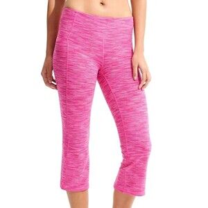 Athleta Size Medium Pink MagentaEnergy‎ Power Up Capri Leggings Yoga Pants S25